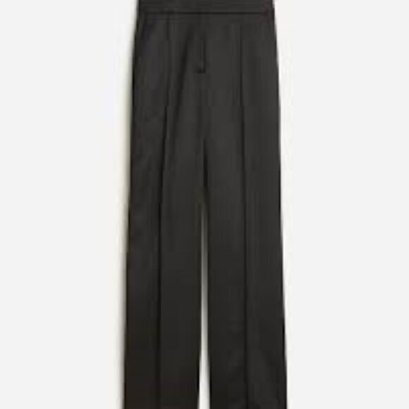 jcrew Pants - Collection high-rise wide-leg pant in satin tailoring, NWT, Size 14, 16
